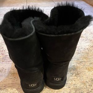 Black UGG boots